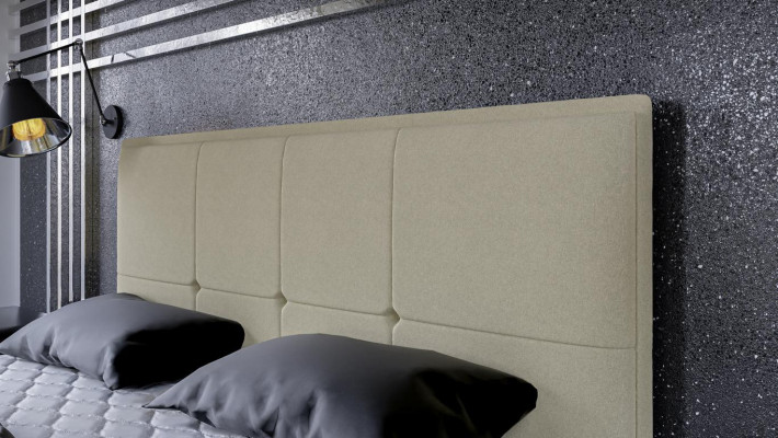 Slaapkamer Bed Bekleding Stof Ontwerp Luxe Meubels Tweepersoonsbed Boxspringbed