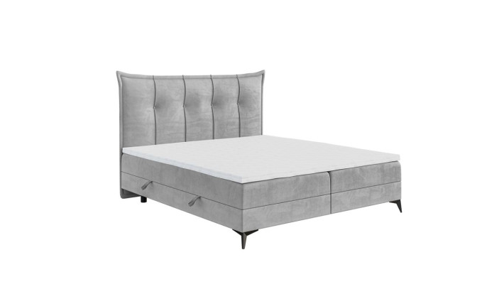 Ontwerp tweepersoons bed slaapkamer textiel meubels modern luxe bed boxspringbed