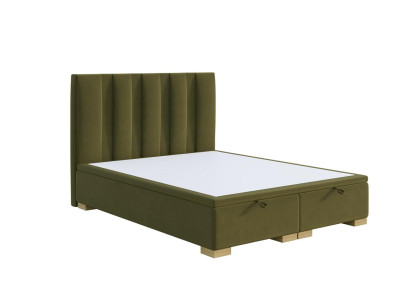 Slaapkamer Bed Tweepersoonsbed Modern Designer Meubels Groen Boxspring
