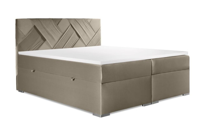 Luxe bed Ontwerper Slaapkamer Meubels Modern Tweepersoons Boxspringbed