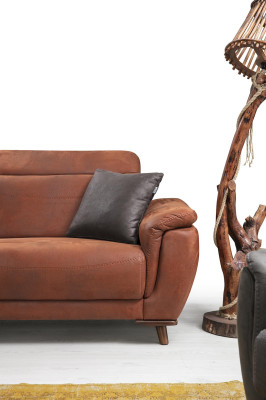 Bankstel 3-delig Woonkamer Driezitsbank Bank Modern Fauteuil Luxe