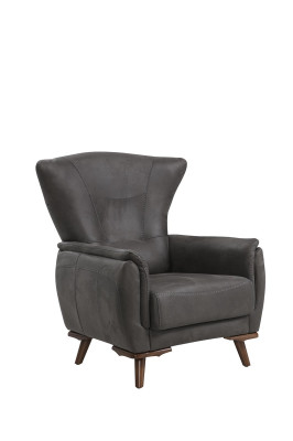 Moderne fauteuil luxe woonkamer meubels Grijs zit design meubels