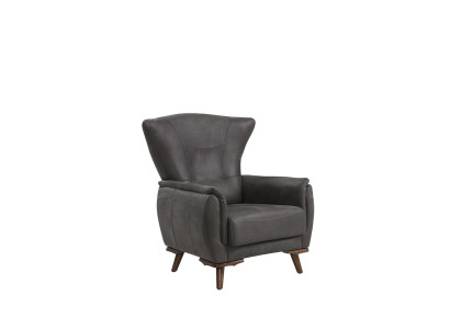 Moderne fauteuil luxe woonkamer meubels Grijs zit design meubels