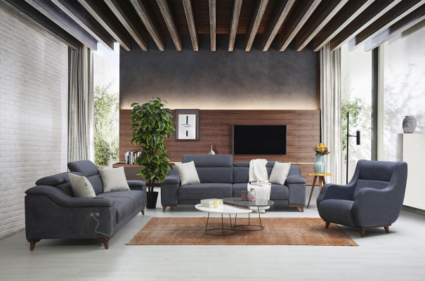 Sofa set compleet Modern woonkamer textiel bank luxe meubels