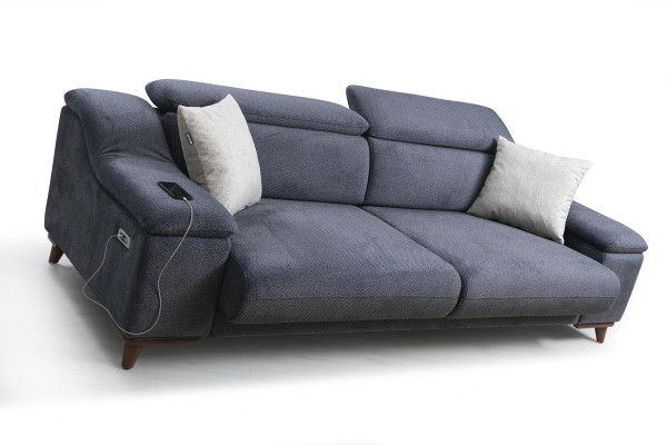 Woonkamer compleet 2-delig driezitsbank Modern Stoffen Fauteuil Nieuwe Meubels Bank
