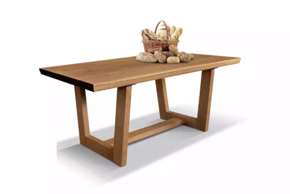 Eettafel Keukentafel Bruine Eettafels Houten Eettafel Stijl Modern bruin