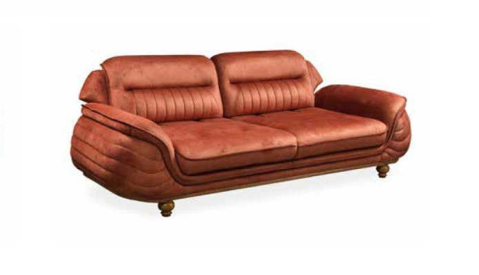 Sofa 3 zits + fauteuil Woonkamerbank Bankstellen Fauteuil Stoffen meubels Luxe