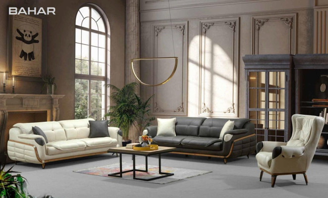 Bankstel 3+3+1 zits Groep Bank Fauteuil Banken Klassieke Set