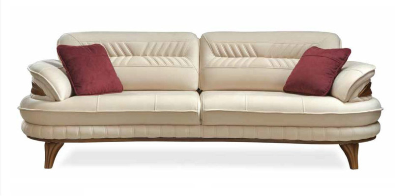 Groep bankstel 3+3+1 zits luxe bank fauteuil banken stoffen set.