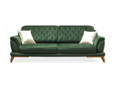 Bankstel 3-zits Klassieke bank Luxe meubels Bankstellen Stoffen bank