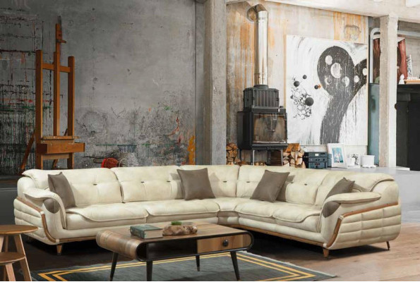 Luxe hoekbank L-vormig bankstel Zitkamer Meubels Hoekbank Sofa