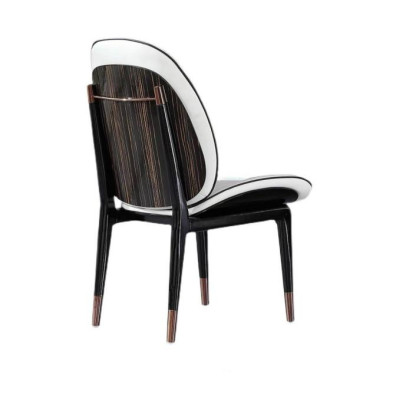 Eetkamerstoelen woonkamer bruin stijlvolle stoel met houten poten modern