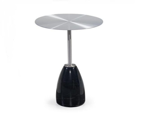 Ronde grijze bijzettafel salontafel slaapkamer dressoir tafels console