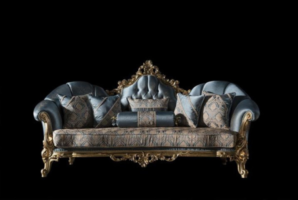 Barok klassiek woonkamer bankstel set tafel bankstel 6-delige set