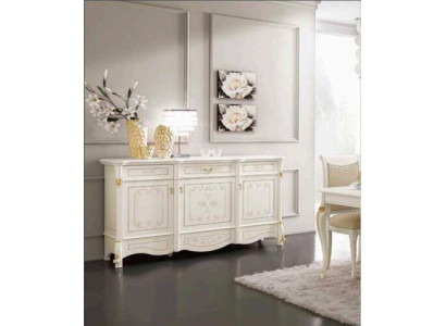 XXL Buffet Ladekast Kast Barok Rococo Dressoir Console Italiaanse meubels