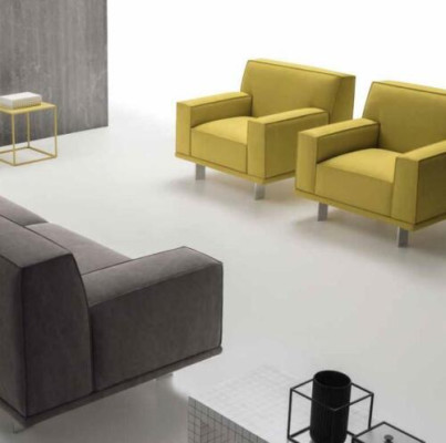 Sofa set 3+1 zits textiel Relax Set Design banken bekleden alfitalla