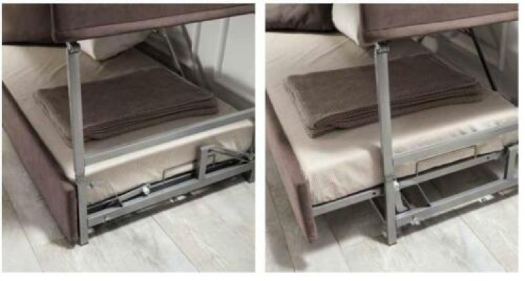 Stapelbed Bank Hoogslaper Bank Bed Banken Multifunctionele Bank Driezitsbank