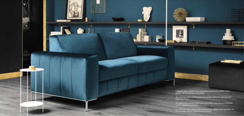 Ontwerp Driezitsbank Gestoffeerde Sofa 3-zitsbanken Kamermeubels Italiaanse Meubels