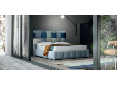 Moderne luxe bedden gestoffeerd textiel Hoogwaardig slaapkamerbed Italiaanse meubelen
