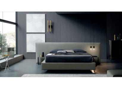 Luxe gestoffeerd fluweel designer bed slaapkamer bedden textielleder hotel nieuw.