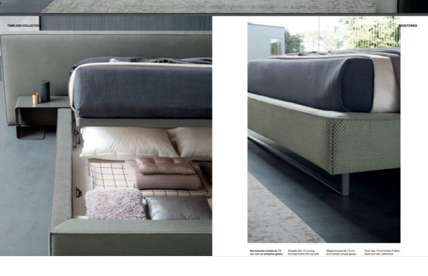 Luxe gestoffeerd fluweel designer bed slaapkamer bedden textielleder hotel nieuw.