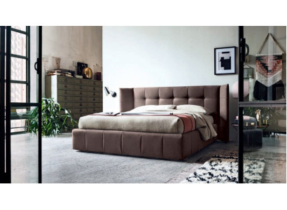 Tweepersoonsbed Bed Huwelijksbed Ontwerp Luxe Luxe Bed Gestoffeerd Bed Design Bed Textiel Bedden