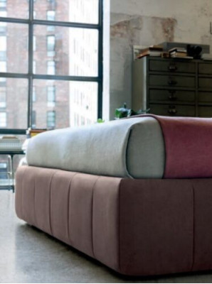 Tweepersoonsbed Bed Huwelijksbed Ontwerp Luxe Luxe Bed Gestoffeerd Bed Design Bed Textiel Bedden