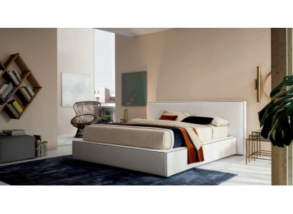 Italiaans ontwerper bed slaapkamer bed textiel hotel luxe gestoffeerde meubelen