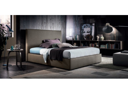 Luxe tweepersoonsbedden in bruin 200x200 slaapkamer lederen hotellbed bekledingsontwerp