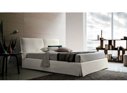 Luxe tweepersoons hotelbedden 120x200 slaapkamer wit textiel bedbekleding ontwerp