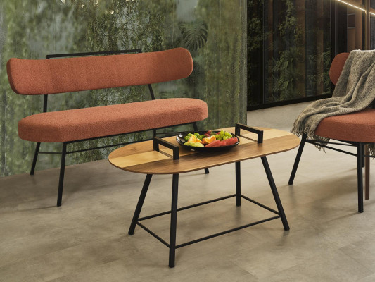 Koffietafel salontafel woonkamer Bruin Luxe salontafelontwerp