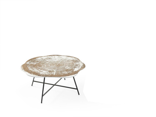 Salontafels set van 2 Salontafels Tafels Designer Rond 2-delige Bijzettafels
