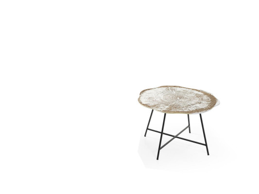 Salontafels set van 2 Salontafels Tafels Designer Rond 2-delige Bijzettafels