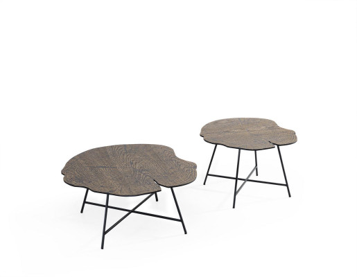 Set van twee luxe salontafels voor de woonkamer in moderne stijl