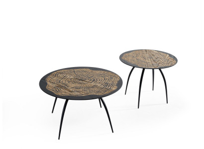 Luxe design salontafels zwart Ronde tafels Woonkamer Bijzettafel