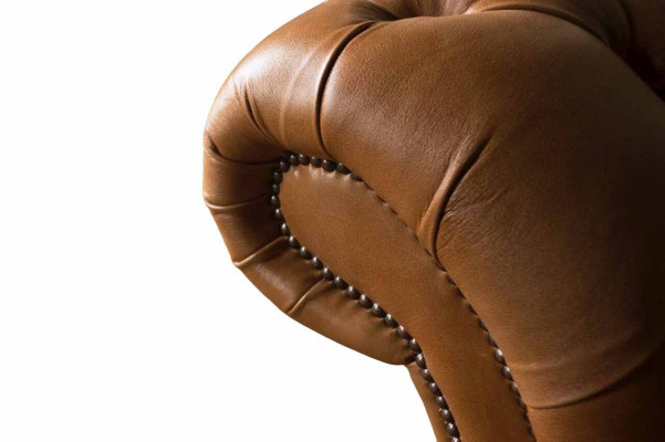 Leren Chesterfield bankstel 4-zits banken luxe leren banken gestoffeerde woonkamer