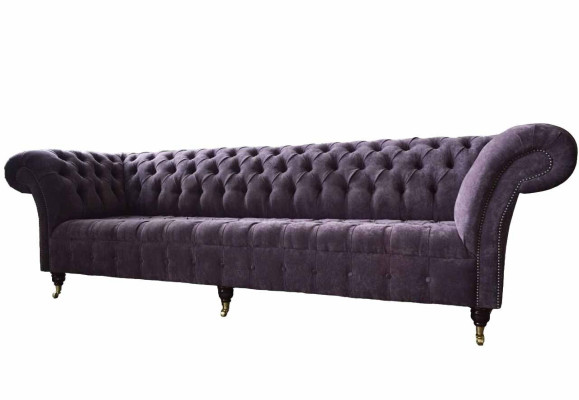Sofa 4-zits bank Bekleding Ontwerp Stof Woonkamer Ontwerp Meubilair Nieuw