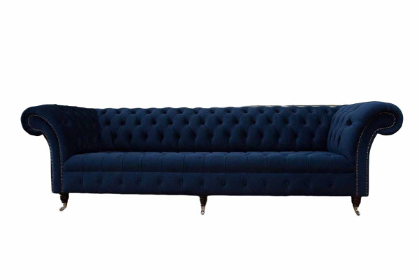 Sofa Chesterfield Banken 4-zitter Bank Bekleding Stof Woonkamer Meubels