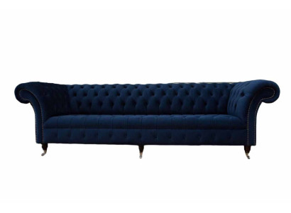 Sofa Chesterfield Banken 4-zitter Bank Bekleding Stof Woonkamer Meubels
