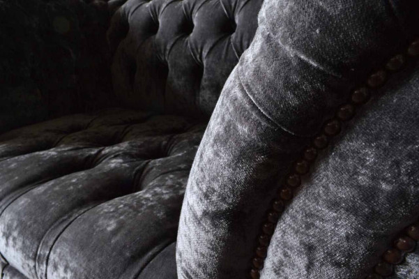 Vierzitterbank 4-zitsbanken Textiel Modern Design Stof Polyester Grijs