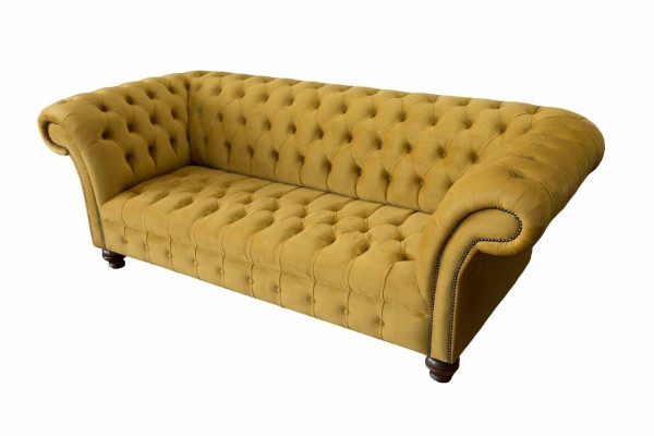 Bankstel 3-zitsbanken Zittende bank Chesterfield banken Driezitter Textiel