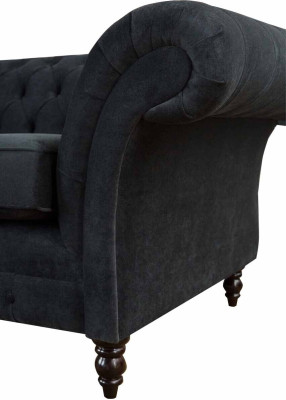 Chesterfield Roze Nieuwe Driepersoons Stoffen Design Bank Gestoffeerde Bank Nieuw