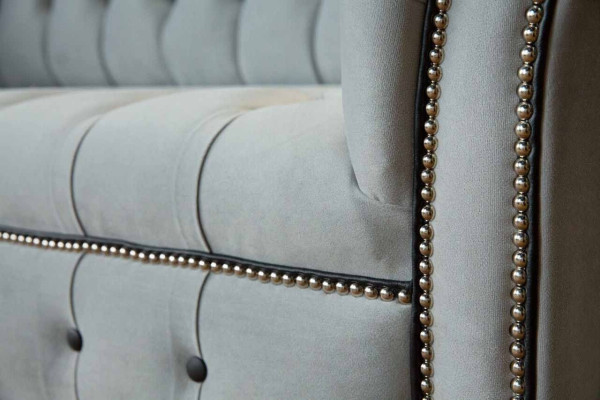 Bankstel 3-zits Luxe Chesterfield lederen banken Luxe designbank Nieuw