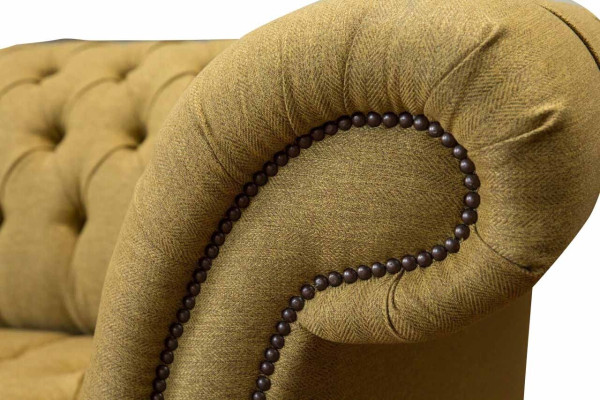 Chesterfield driezits luxe bank 3 zitbank ontwerp bank meubels beige