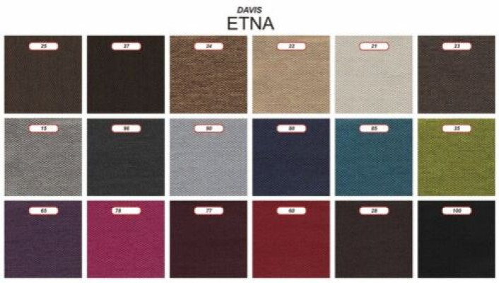 Textiel 3-zits Blauwe Stoffen Designbank Bekleding 230cm Bank Chesterfield