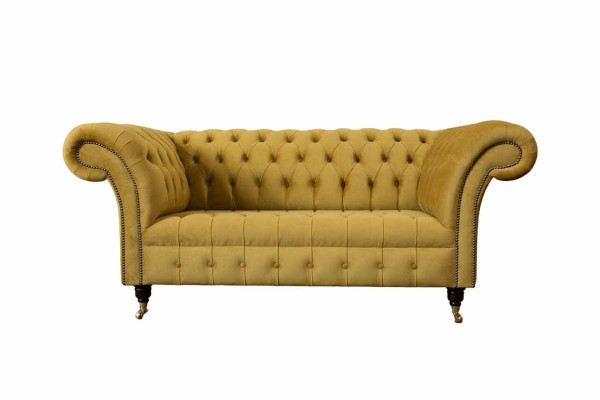 Tweezitsbank 2-persoons Designbanken Bekleding Chesterfield Zit Stof Textiel