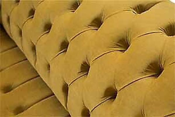 Tweezitsbank 2-persoons Designbanken Bekleding Chesterfield Zit Stof Textiel