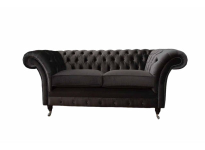 Chesterfield textiel bankstel 2-zits gestoffeerd design luxe bank stoffen bankstellen --> Chesterfield textiel bankstel 2-zit gestoffeerd design luxe bank stoffen bankstellen