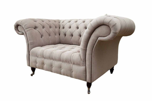 Chesterfield textiel gestoffeerde fauteuil 1-zits banken luxe design stoffen banken Chesterfield textiel gestoffeerde fauteuil 1-zits banken luxe design stoffen banken