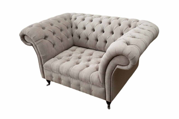 Chesterfield textiel gestoffeerde fauteuil 1-zits banken luxe design stoffen banken Chesterfield textiel gestoffeerde fauteuil 1-zits banken luxe design stoffen banken